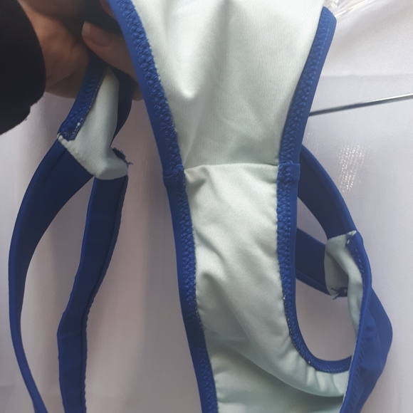 Victoria's Secret itsy Blue Bikini Bottoms small - Picture 10 of 16